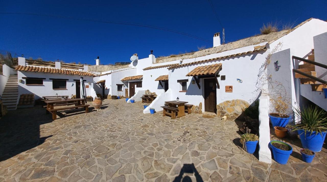 Cuevas Barrio Las Santas Huescar Ngoại thất bức ảnh