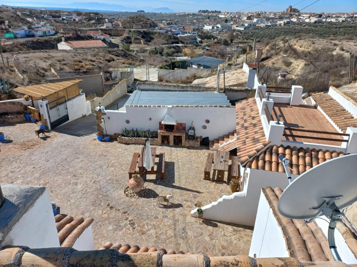 Cuevas Barrio Las Santas Huescar Ngoại thất bức ảnh