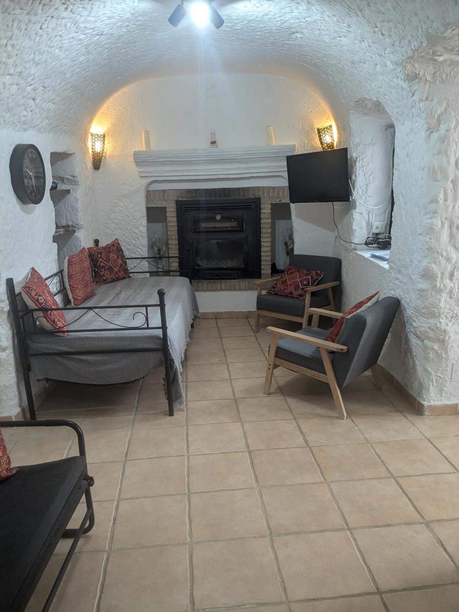 Cuevas Barrio Las Santas Huescar Ngoại thất bức ảnh